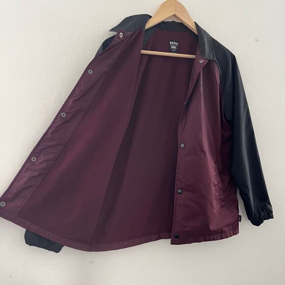 VANS x Harry Potter Kids Torrey Jacket Windbreaker Hogwarts Crests Youth Large - Picture 7 of 14